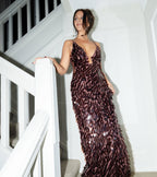 Sapphire Sequin Maxi Fig
