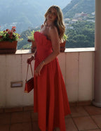 Laurel Dress in Red