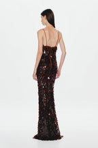 Sapphire Sequin Maxi Fig