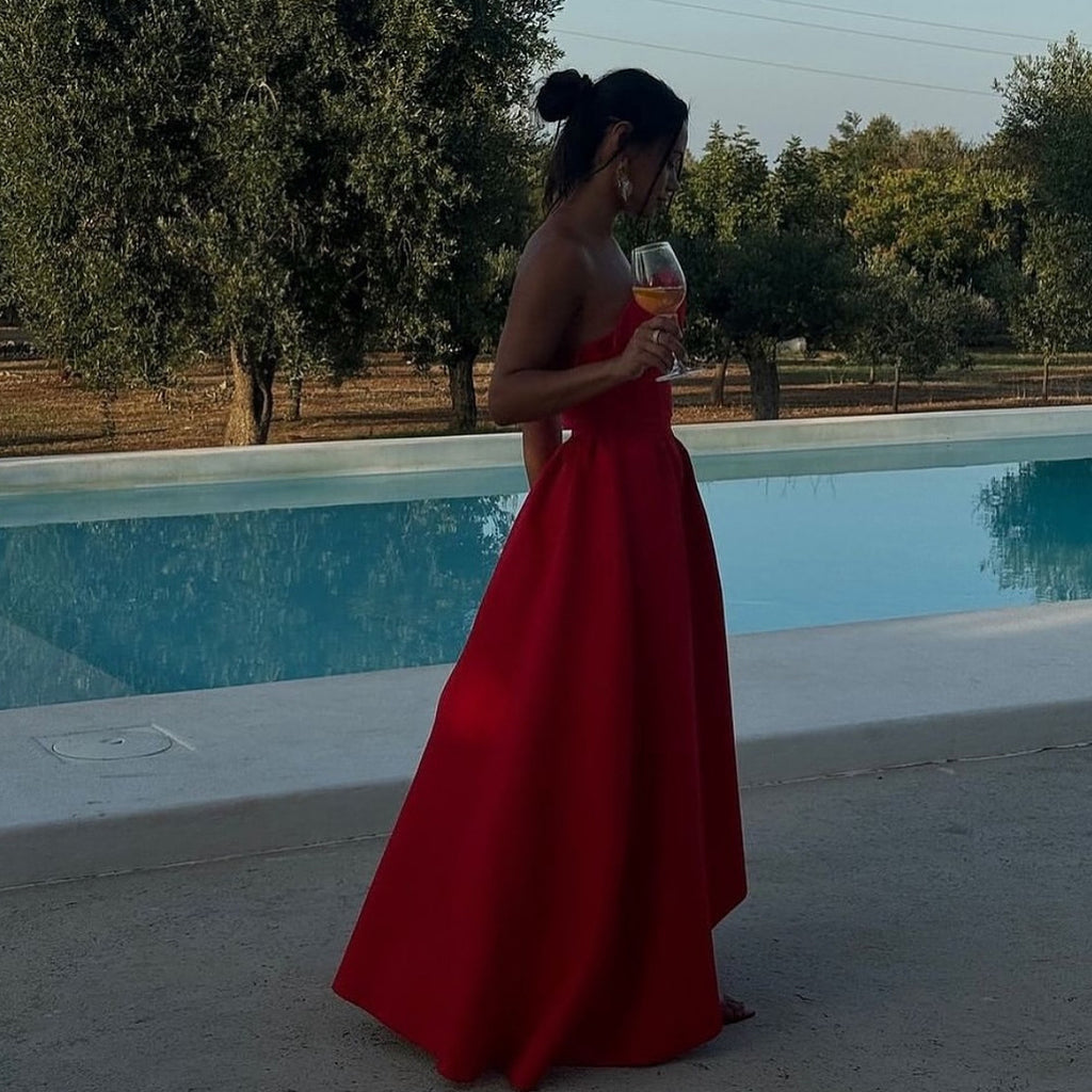 Laurel Dress in Red