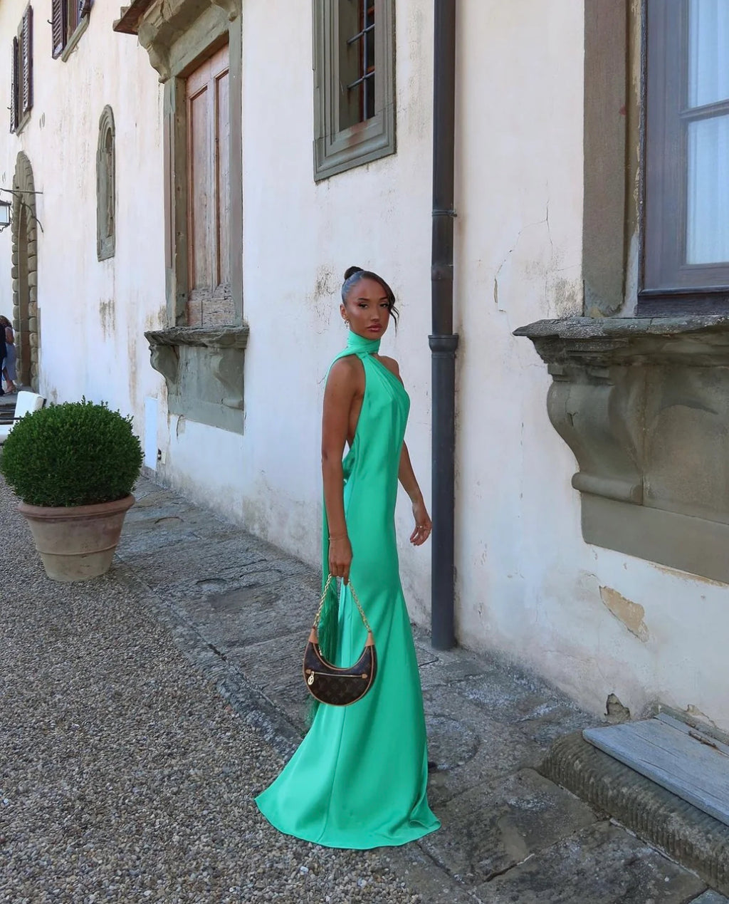 Azzara Dress Green