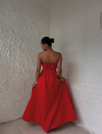 Laurel Dress in Red