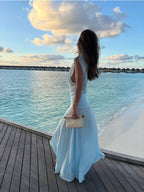 Blue Larissa Gown