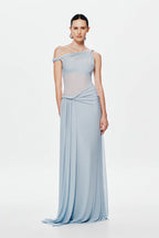 The Sisal Mesh Dress in Dove