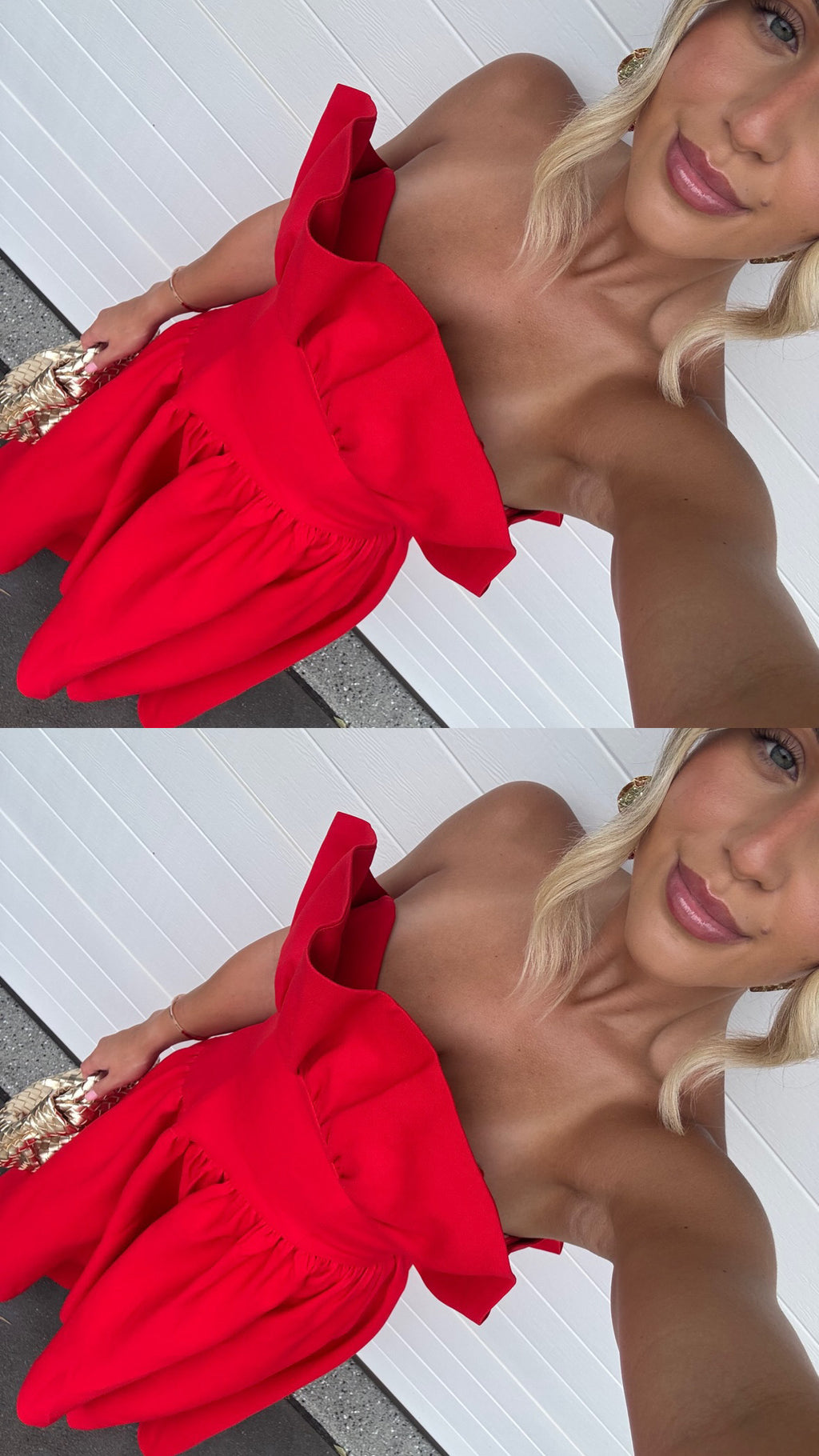 Laurel Dress in Red