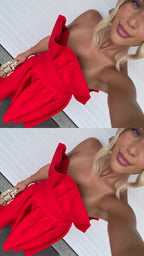 Laurel Dress in Red