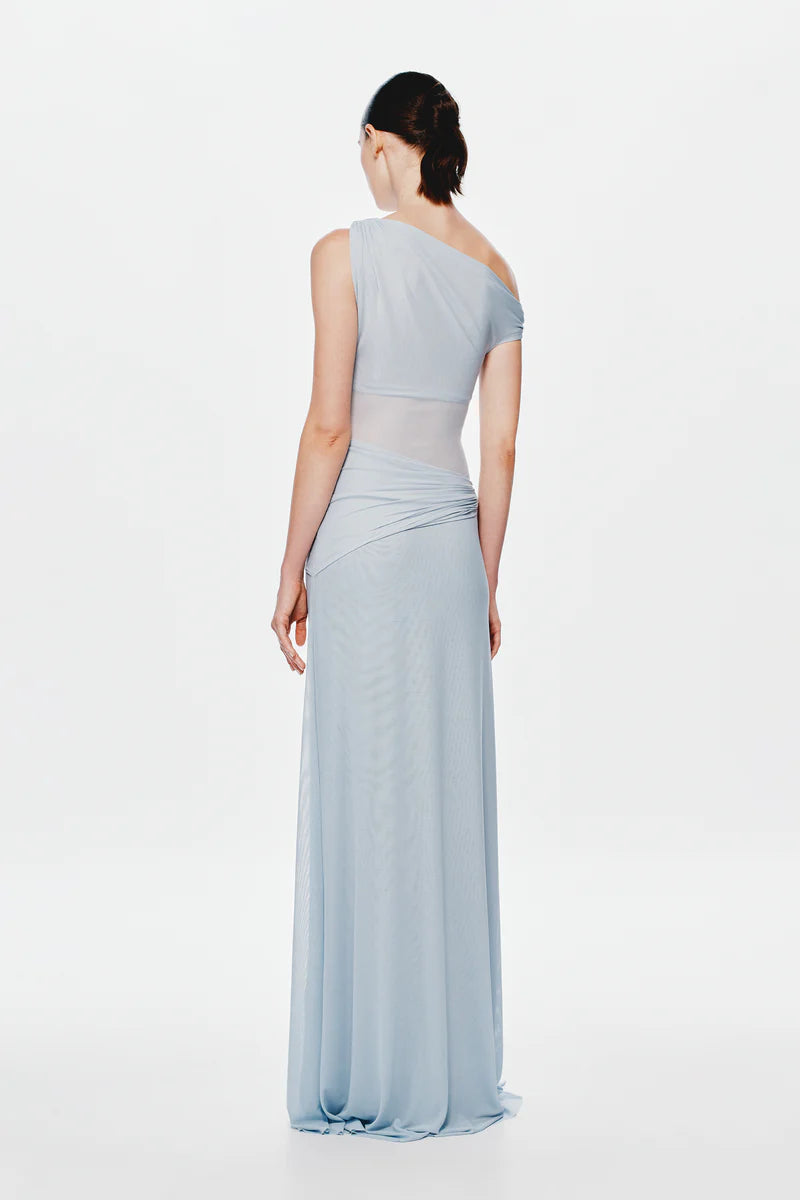 The Sisal Mesh Dress in Dove