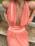 Serena Dress Coral