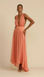 Serena Dress Coral