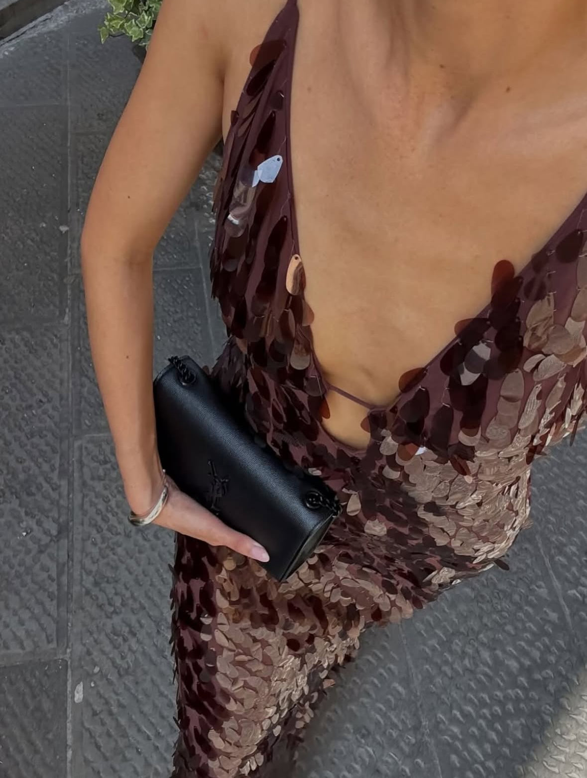 Sapphire Sequin Maxi Fig