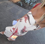 Hana Ruched Midi Dress