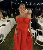 Laurel Dress in Red
