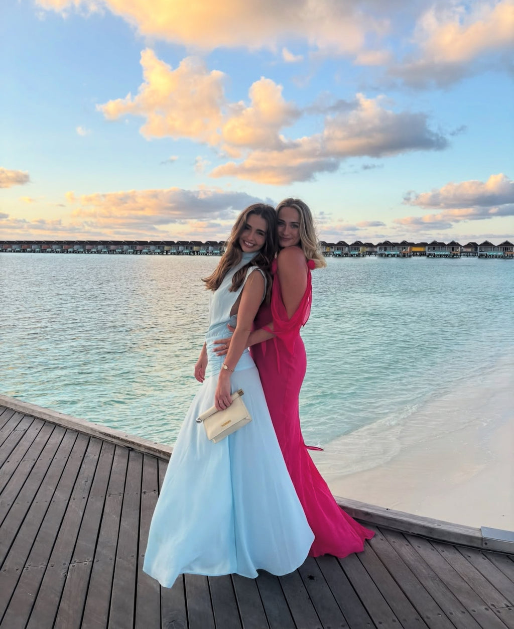 Blue Larissa Gown