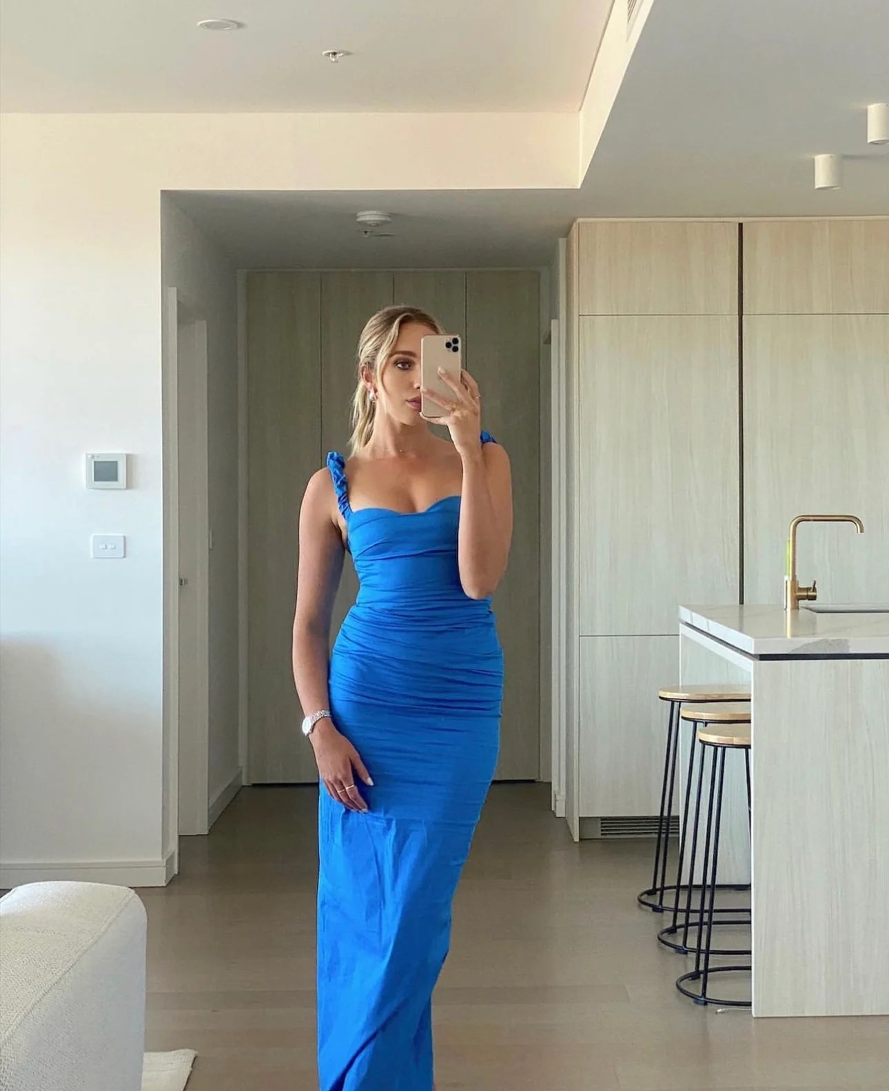 Azul Balconette Gown