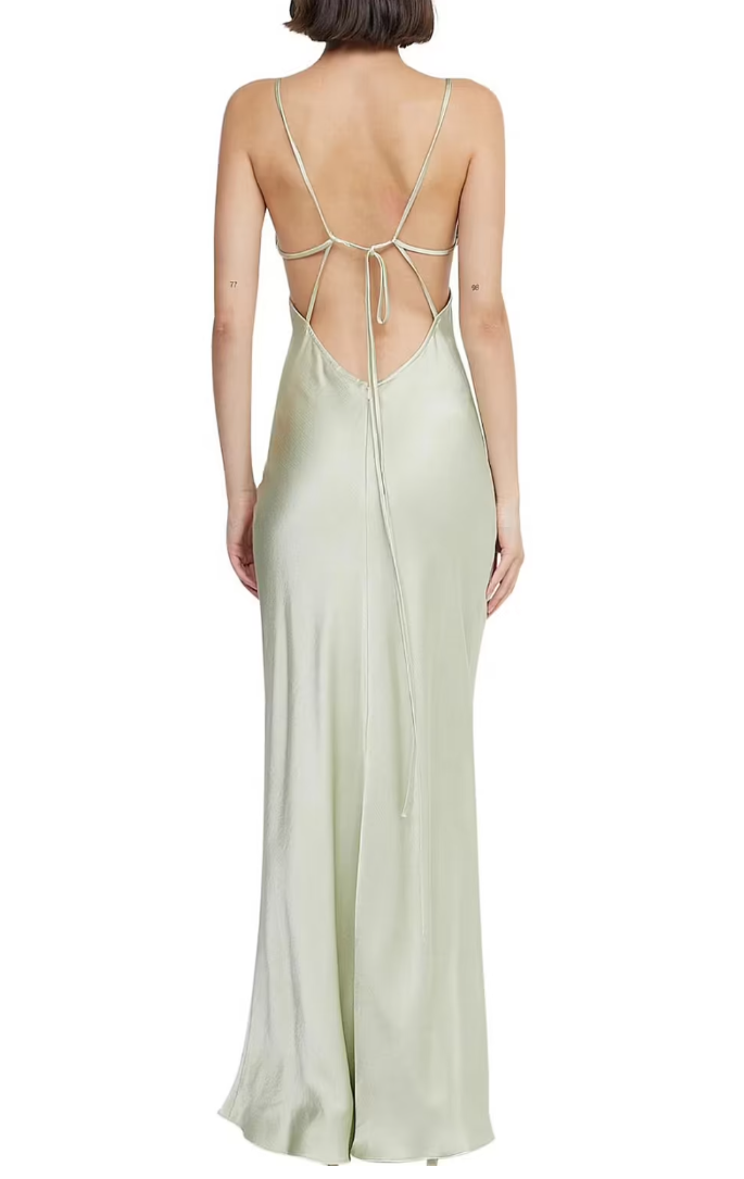 Indi Maxi Dress in Light Green