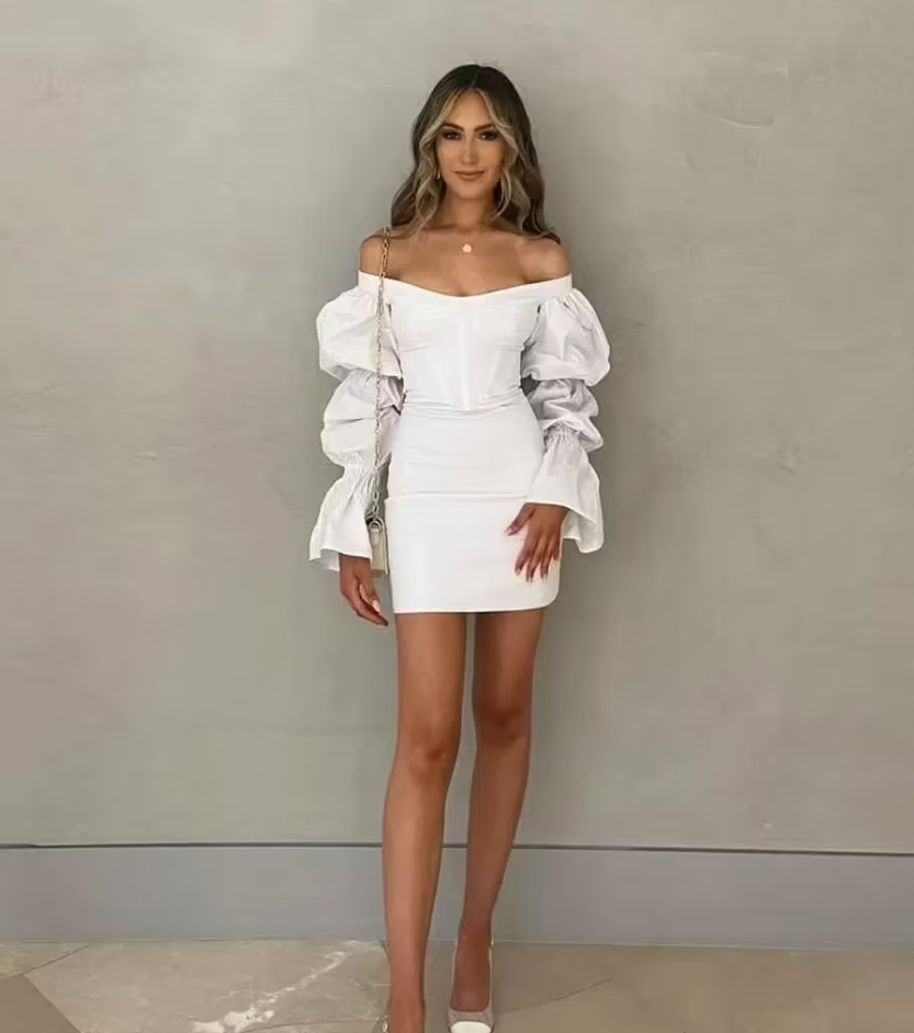 Kenzy Mini Dress White
