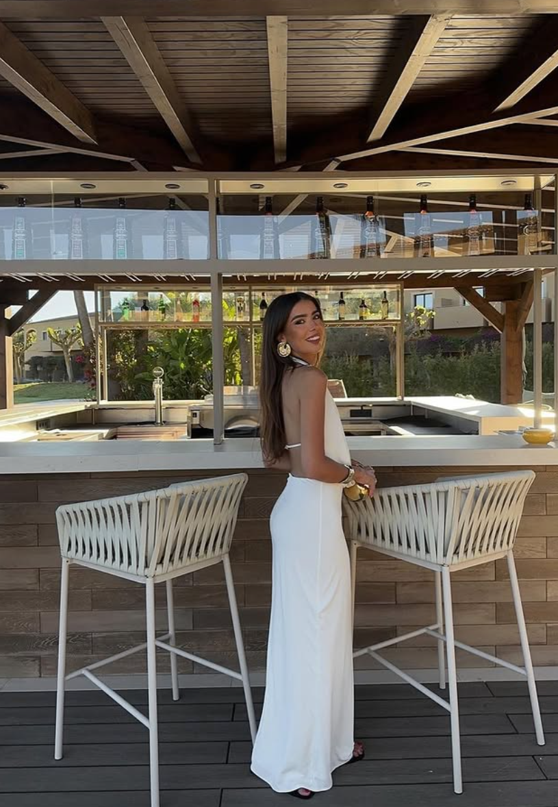 Plunge Maxi Dress