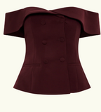 Mura Pleated Mini Skirt & Krista Suiting Top