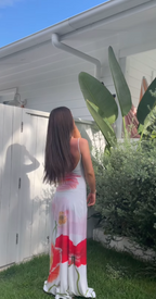 Poppy Blossom Maxi Dress