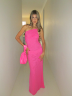 Paleromo Midi in Hot Pink