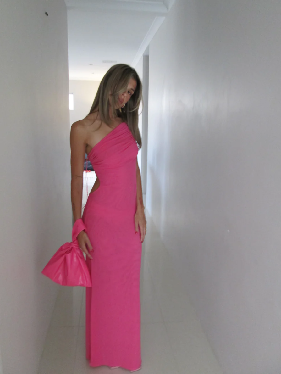 Paleromo Midi in Hot Pink
