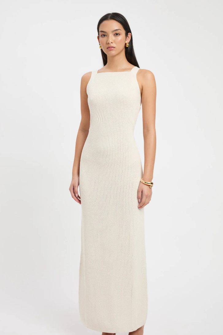 Cairo Maxi Dress Ivory