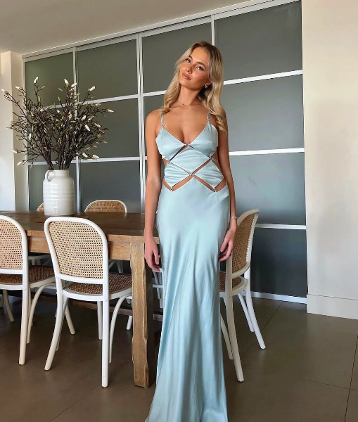 Diamond Days Dress in Blue